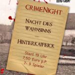 Empfehlung: CrimeNight im EntCafé