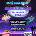 Empfehlung: Café Quiz Night – Nerd Edition