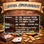 Spiele-Nacht in Laubach-Lauter (Support EntGames)