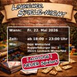 Spiele-Nacht in Laubach-Wetterfeld