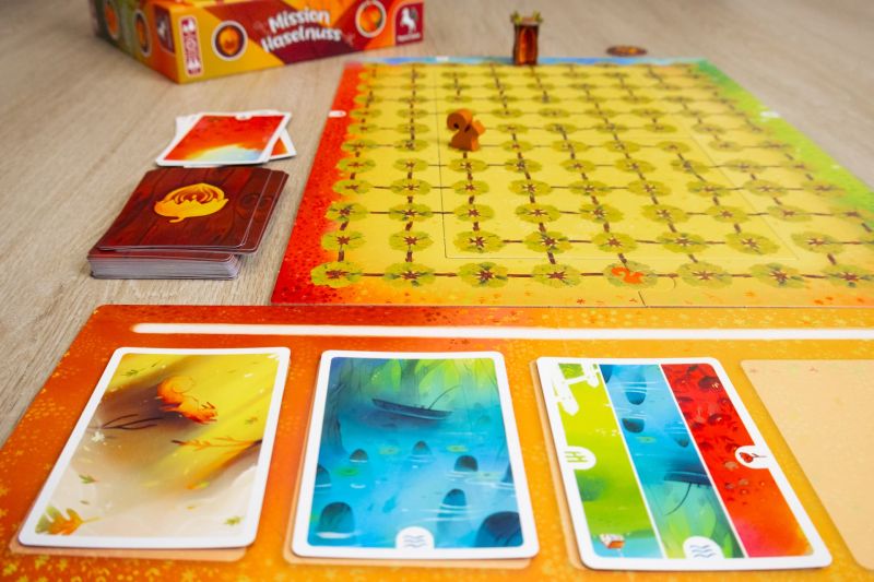 Mission Haselnuss Spielaufbau
